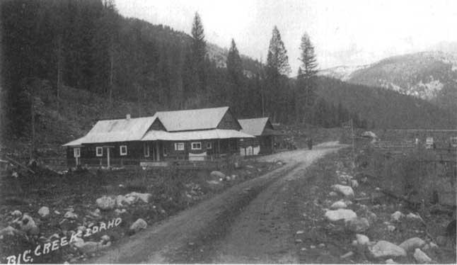 At Big Creek, Idaho in 1939